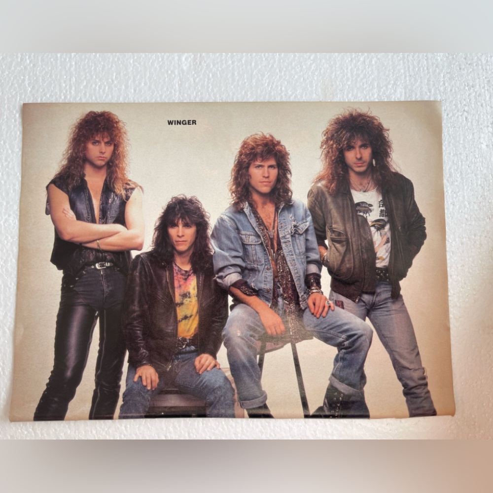 Winger Band Pinup